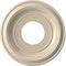 Ekena Millwork Traditional PVC Medallion (Canopies up to 5 1/2"), 10"OD x 3 1/2"ID x 1 1/8"P, Metallic Mist CMP10TREPE - alternate 1